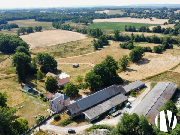 CREUSE : Exploitation herbagère avec agrotourisme sur 100ha