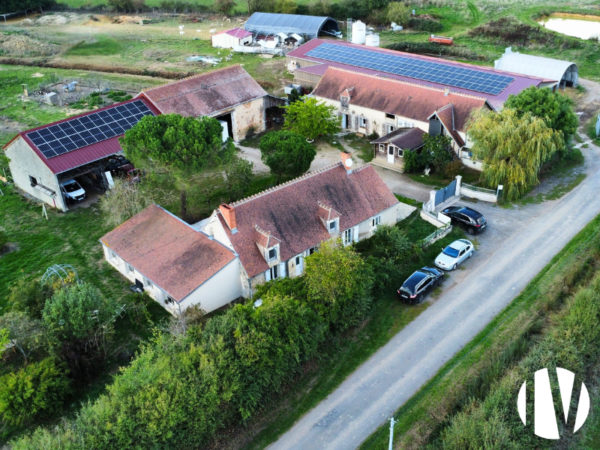 INDRE, exploitation caprine avec transformation très rentable